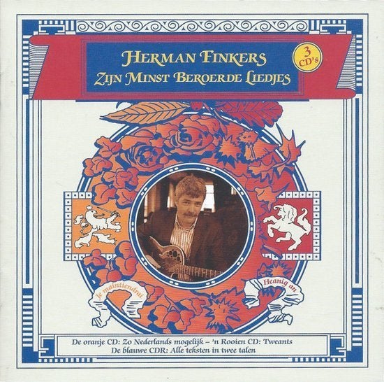 Herman Finkers - Zijn Minst Beroerde Liedjes (3 CD's), Cd's en Dvd's, Cd's | Nederlandstalig, Boxset, Cabaret of Kleinkunst, Ophalen of Verzenden