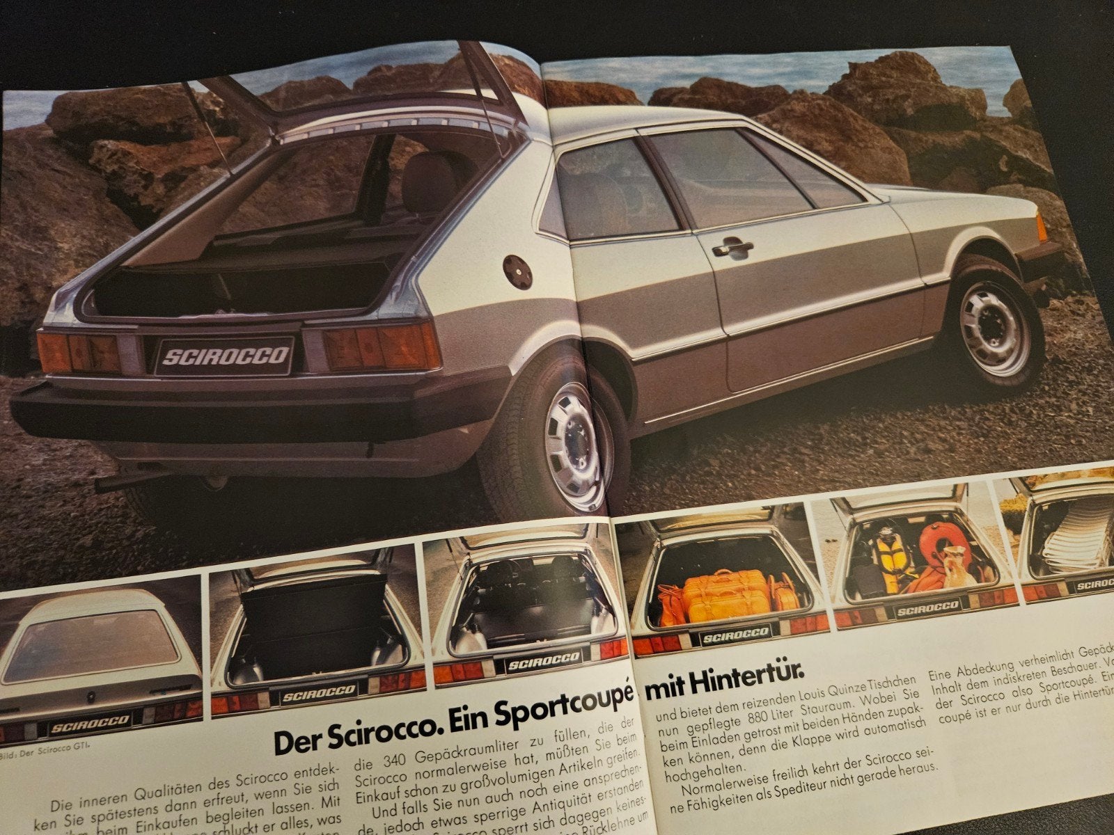 Brochure Volkswagen Scirocco 1980, Ophalen of Verzenden, Zo goed als nieuw, Volkswagen