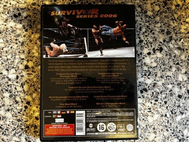 WWE Survivor Series 2006, Engels, Nederlands, Overige typen, Ophalen of Verzenden