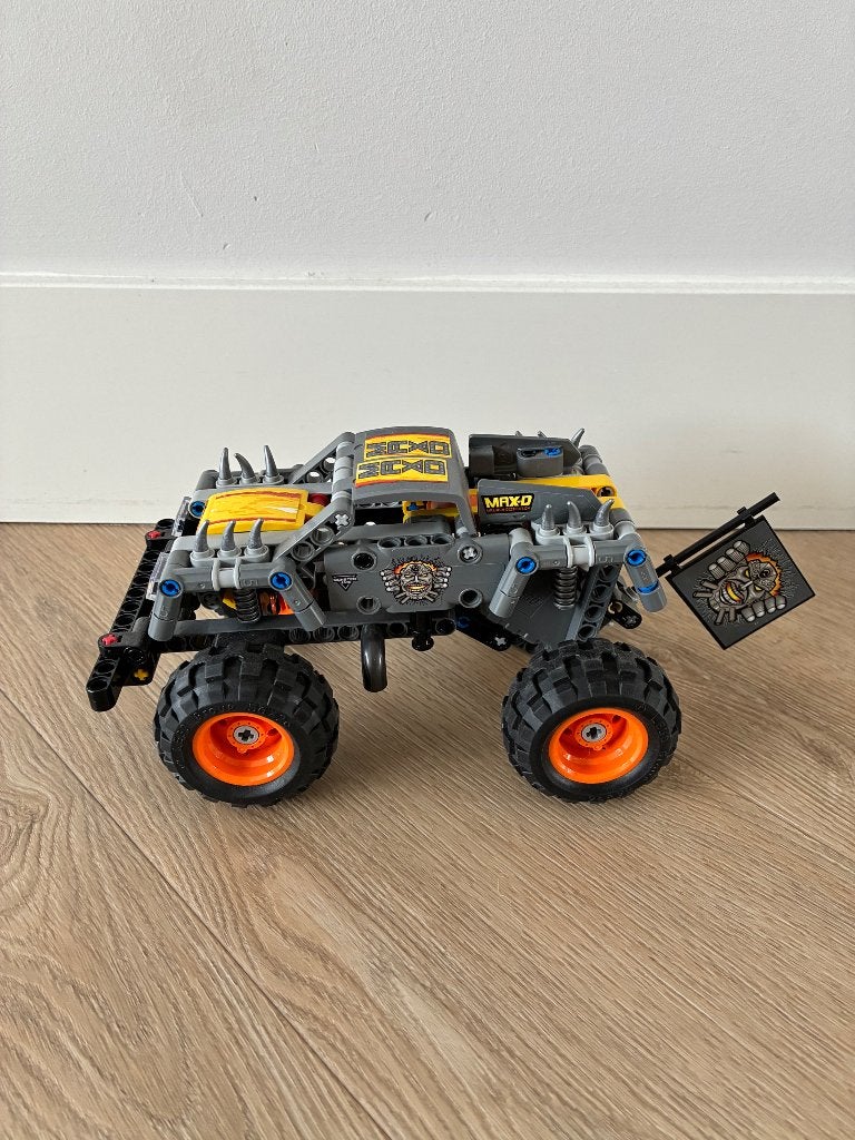 Lego technic 42119 Monster Jam Max-D, Ophalen of Verzenden, Zo goed als nieuw, Lego