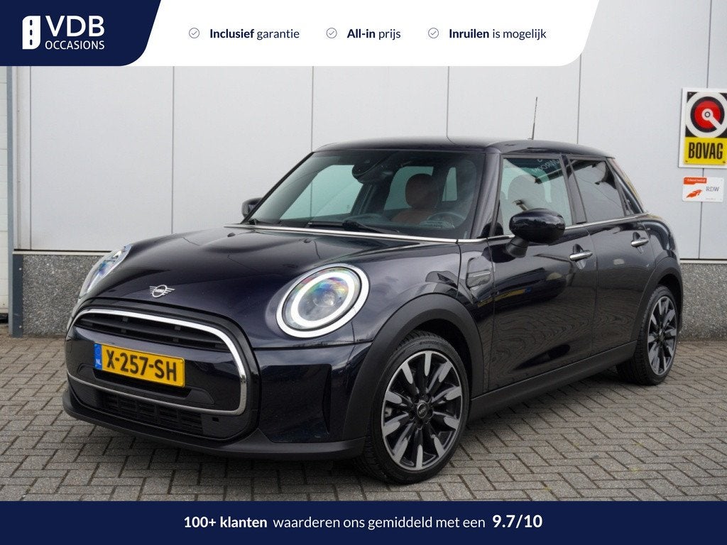 MINI 5-deurs 1.5 Cooper Camden Leder | CarPlay | Goed onderh, 136 pk, Gebruikt, Euro 6, Blauw