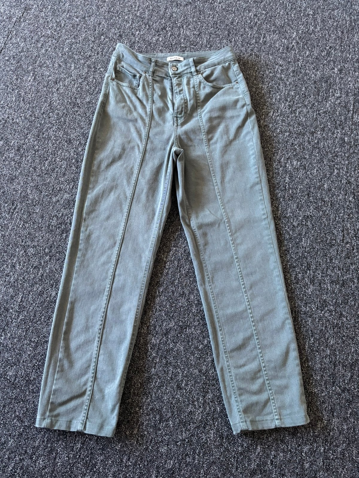 Mooie groene broek  Anna Blue maat 36, Ophalen of Verzenden, Zo goed als nieuw, Maat 36 (S), Lang