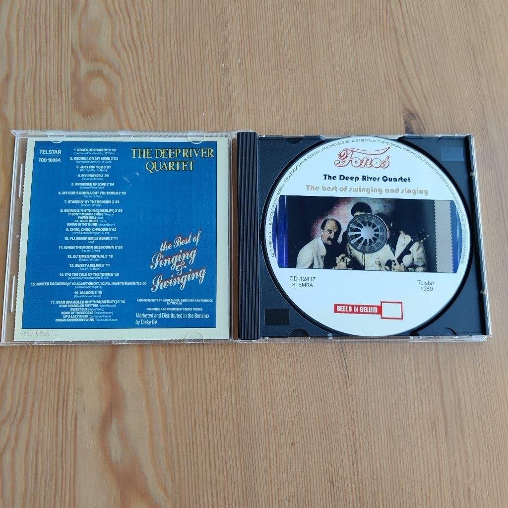 The Deep River Quartet // The best of singing & swinging CD, Cd's en Dvd's, Gebruikt, Ophalen of Verzenden, Verzamelalbum, Blues