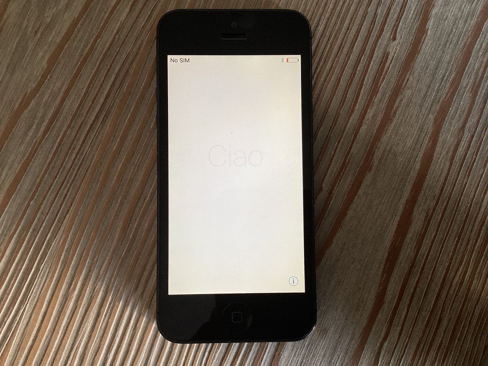 Iphone 5 zonder oplader, Ophalen of Verzenden, Zo goed als nieuw, Zwart