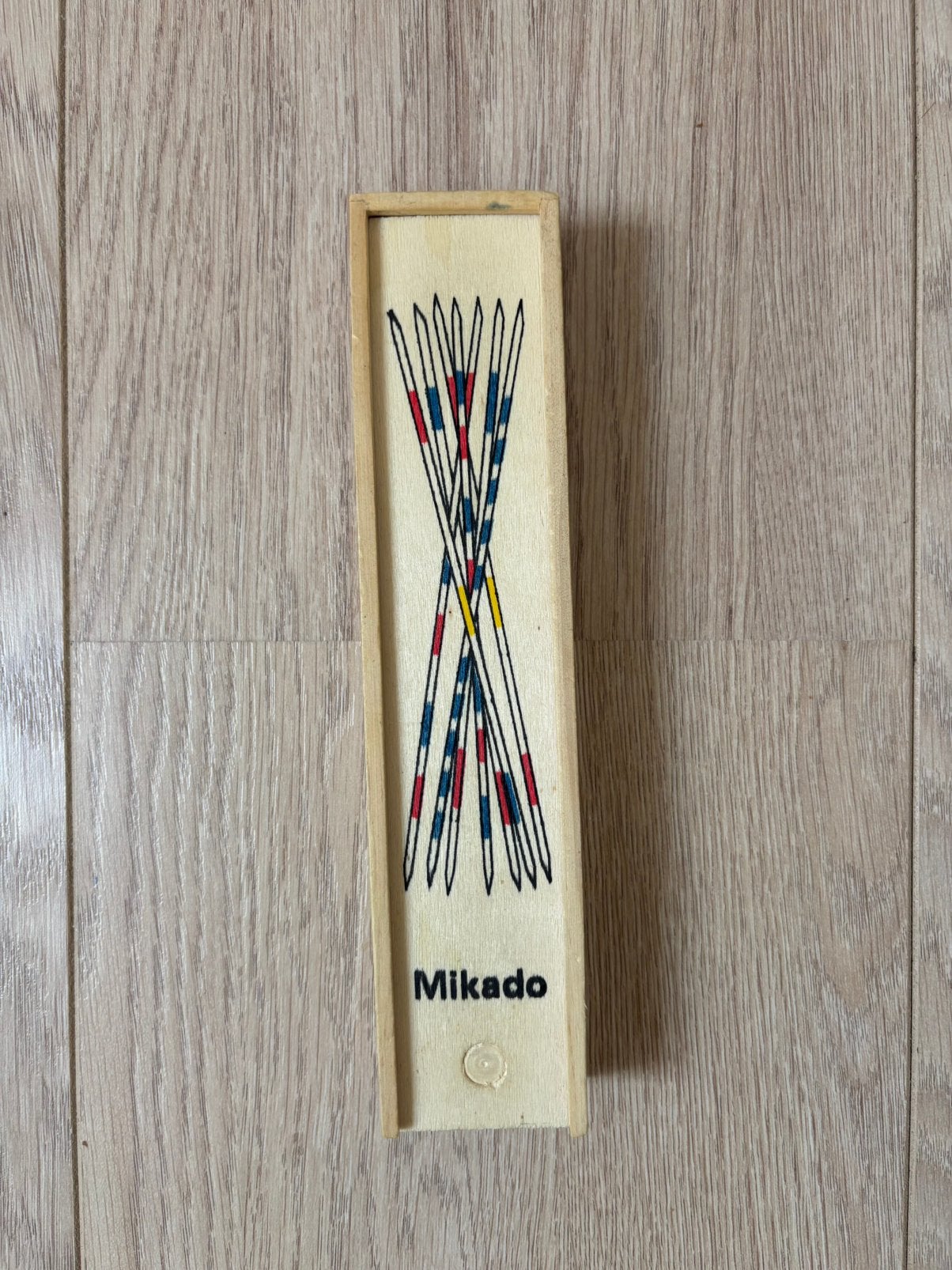 Mikado spel van hout., Ophalen of Verzenden, Zo goed als nieuw