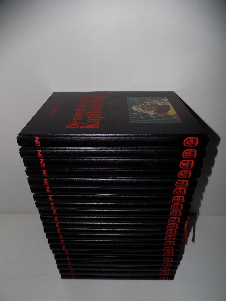 Kapitein Rob ~ Complete serie Integrale HC's 1 t/m 21 [kunst, Eén stripboek, Ophalen of Verzenden, Zo goed als nieuw, Pieter Kuhn