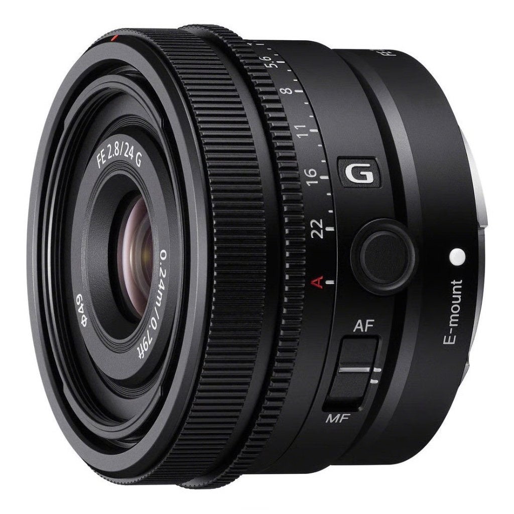 Sony FE 24mm f/2.8 G objectief fe24 SEL24F28G, Sony E-mount, Sony, Zo goed als nieuw, Autofocus