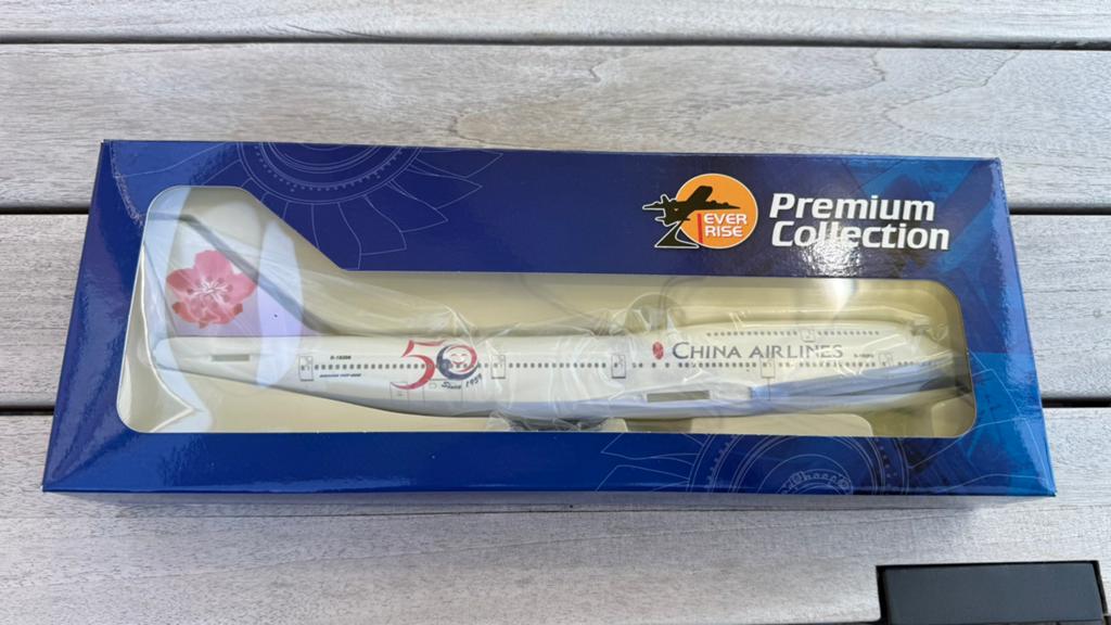 B747-400 China Airlines ( 50th Anniversary ) Risesoon, Verzamelen, Ophalen, Nieuw, Schaalmodel