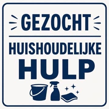 Gezocht! Huishoudelijke hulp in Putten, Diensten en Vakmensen, Huishoudelijke hulp, Schoonmaken