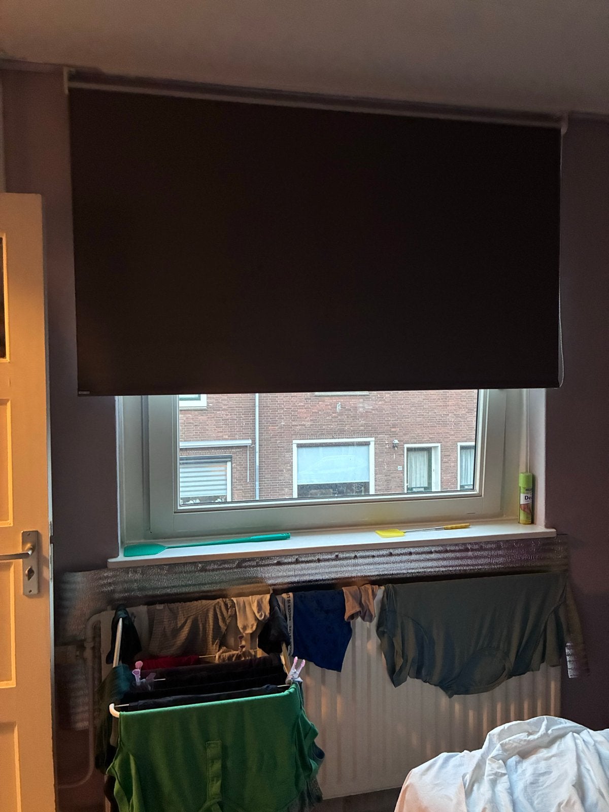 Verduisterend rolgordijn 165x90 cm Veneta, Ophalen, 150 tot 200 cm, Zo goed als nieuw, Minder dan 100 cm