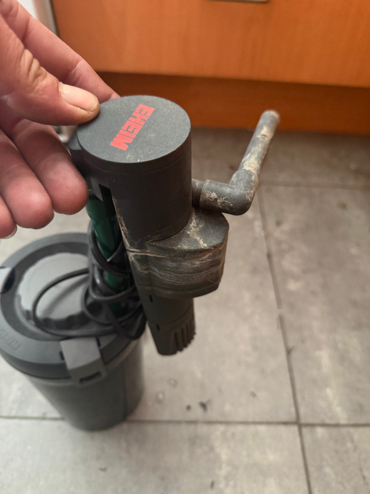 EHEIM FILTER, Ophalen