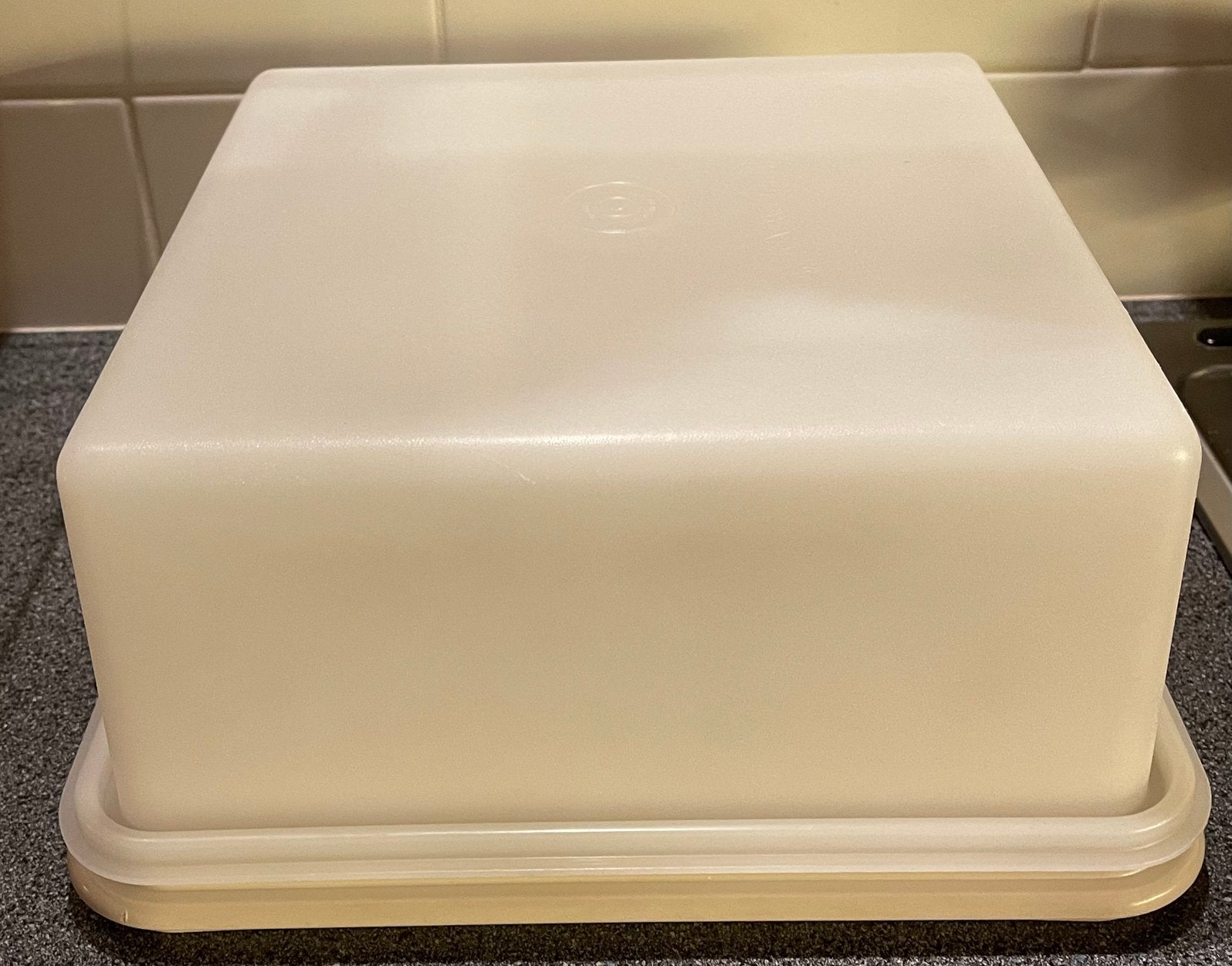 Grote taartdoos Tupperware, Huis en Inrichting, Ophalen of Verzenden, Gebruikt