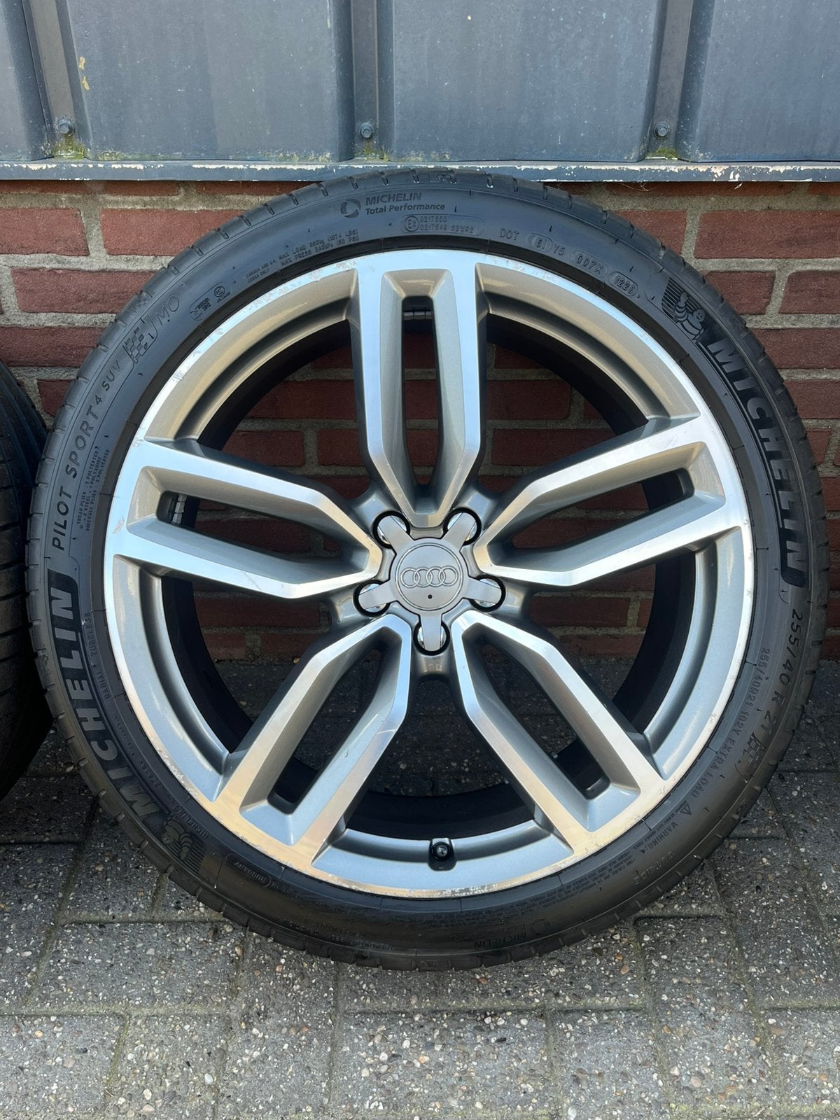 21 inch Originele Audi Q5 SQ5 Zomerset Pirelli Michelin, Ophalen, Audi, Gebruikt, 255 mm