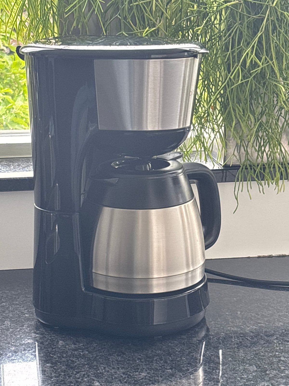 Blokker Koffiezetapparaat met Thermoskan, Gebruikt, Koffiemachine, Gemalen koffie, Ophalen of Verzenden