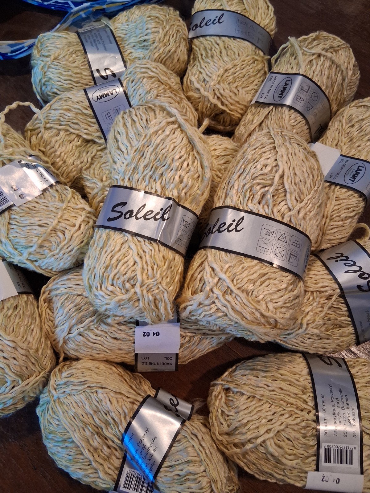 14 bollen soleil lammy yarns, Verzenden, Nieuw, Breien of Haken, Wol of Garen