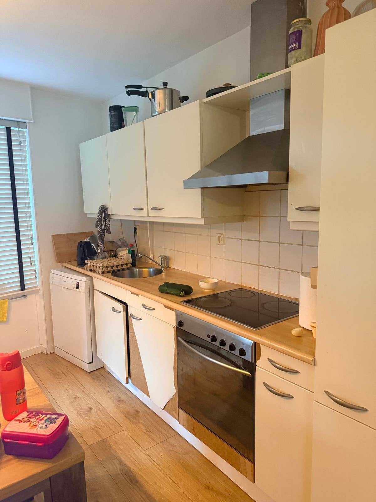 gratis weekend - zelf demonteten en ophalen, Ophalen, Gebruikt, Enkelwandige keuken, Hout