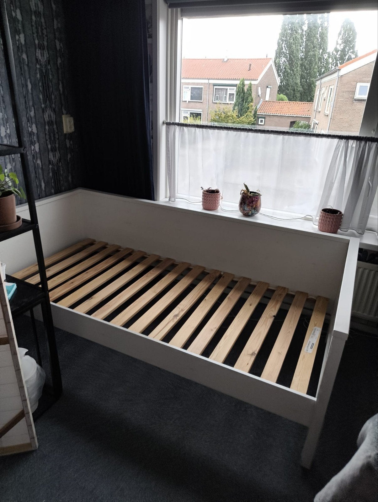 kajuit 1 persoons bed wit, Huis en Inrichting, Ophalen, 90 cm, Eenpersoons, Wit