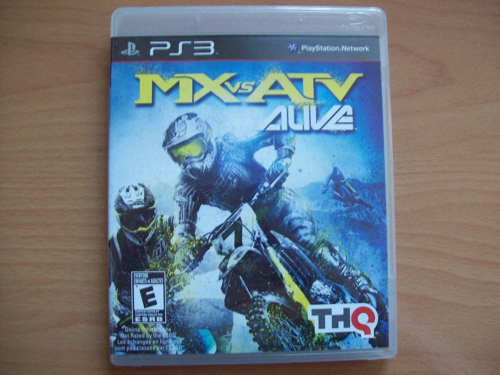 MX vs ATV Alive (Met boekje!) PlayStation 3 -1709-, 1 speler, Ophalen of Verzenden, Zo goed als nieuw, Vanaf 3 jaar