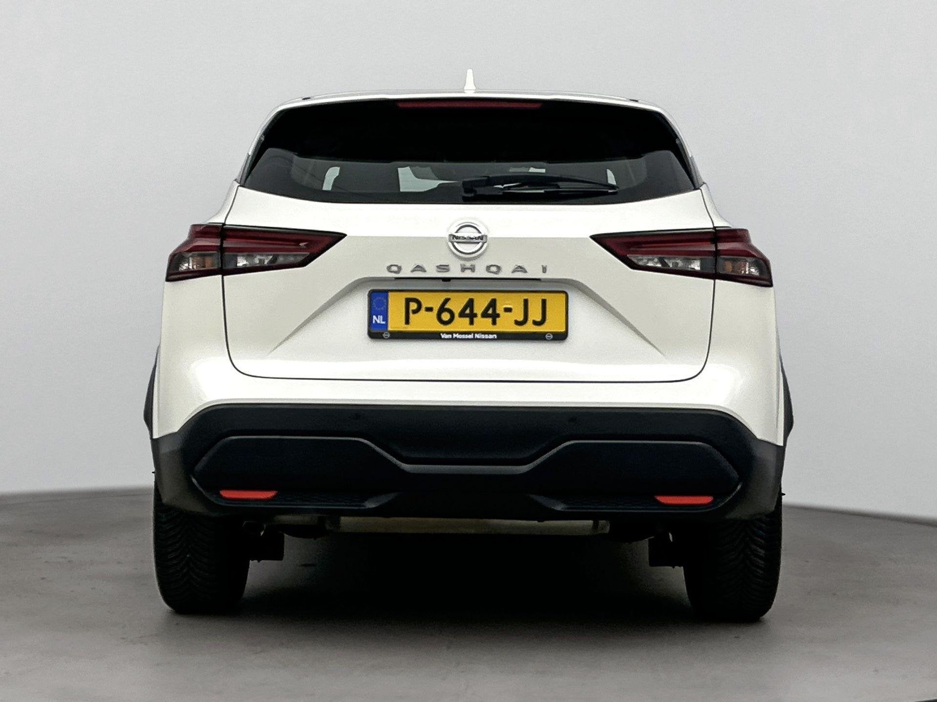 Nissan Qashqai 1.3 MHEV Xtronic Business Access | Camera ach, Auto's, Stof, Euro 6, Wit, Origineel Nederlands
