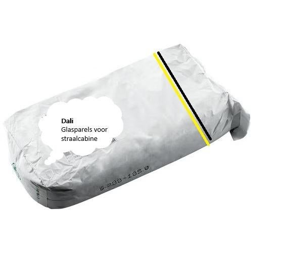 Straalgrit Glasparels voor o.a. straalcabine gebruik, 25 kg, Ophalen of Verzenden, Nieuw