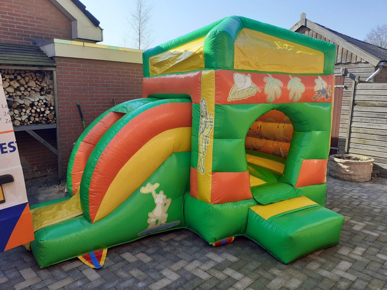 Springkussen te huur, Ophalen, Zo goed als nieuw, Overige