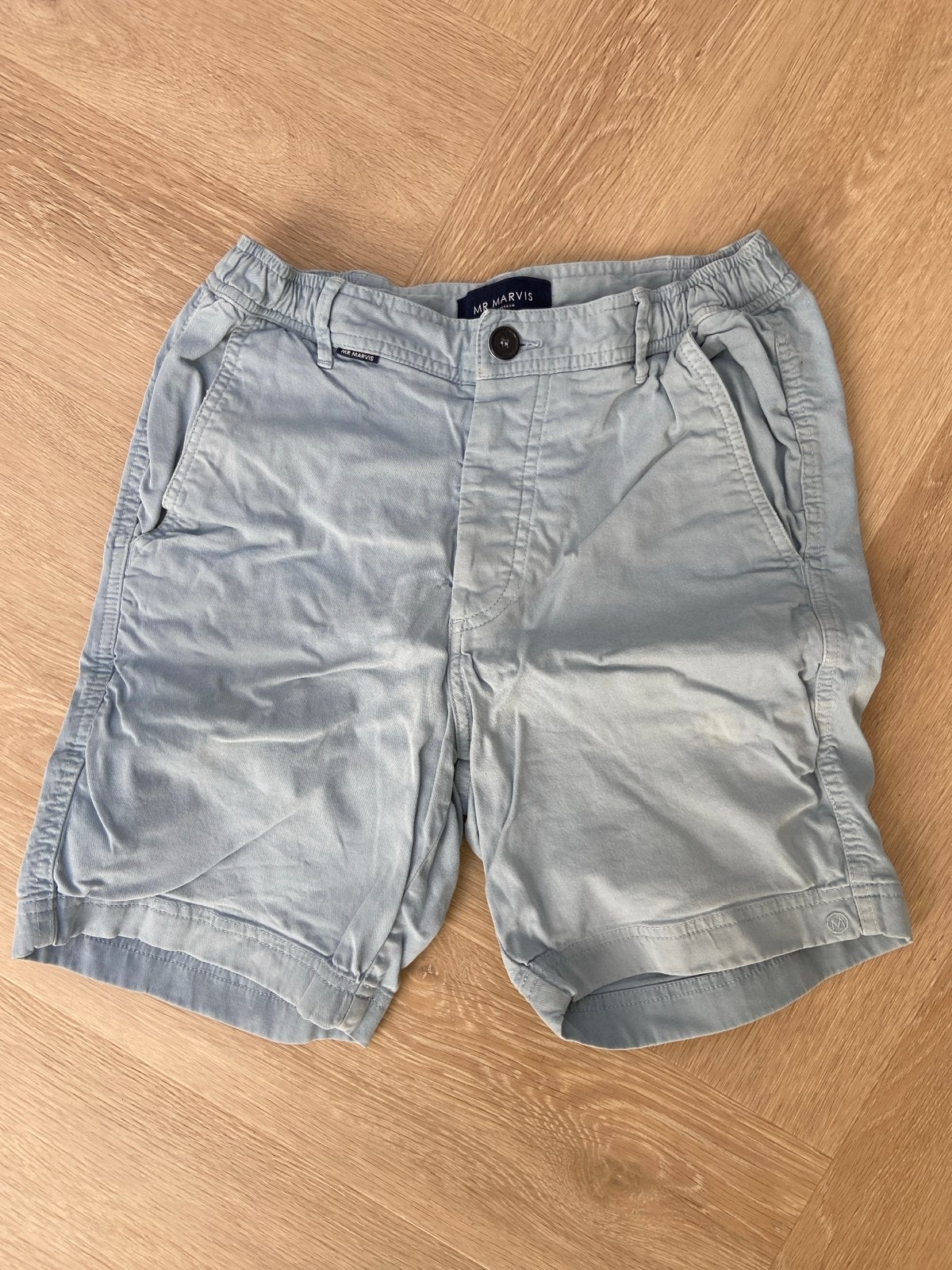 Mr Marvis korte broek lichtblauw XS, Ophalen of Verzenden, Gedragen, Maat 46 (S) of kleiner, Blauw