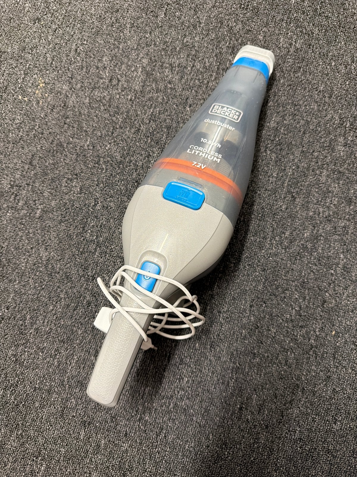 Black+Decker Dustbuster 7.2V Kruimeldief, Overige merken, Gebruikt, Kruimeldief, Draadloos