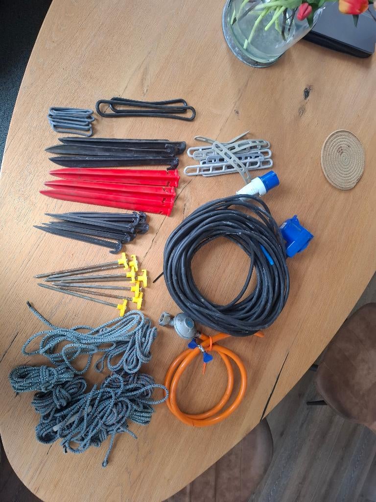 Campeer spullen, Ophalen, Gebruikt