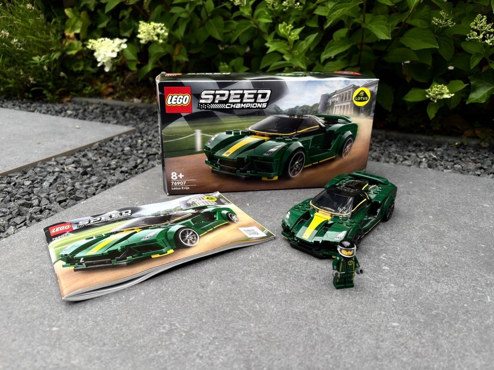 LEGO Speed Champions 76907 Lotus Evija, Ophalen of Verzenden, Zo goed als nieuw, Overige merken