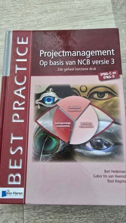 Projectmanagement op basis van NCB versie 3 - Studieboek, Gelezen, Gamma, Bert Hedeman, Gabor Vis van Heemst, Roel Riepma, HBO