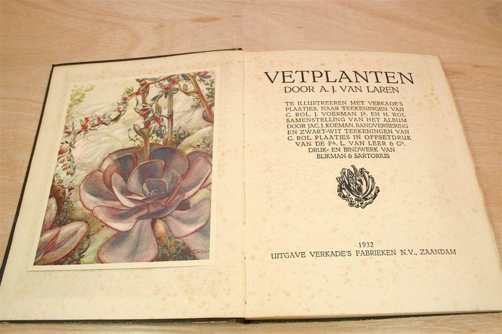 Vetplanten — Compleet Verkade Plaatjesalbum [1932], Verzenden, Gelezen