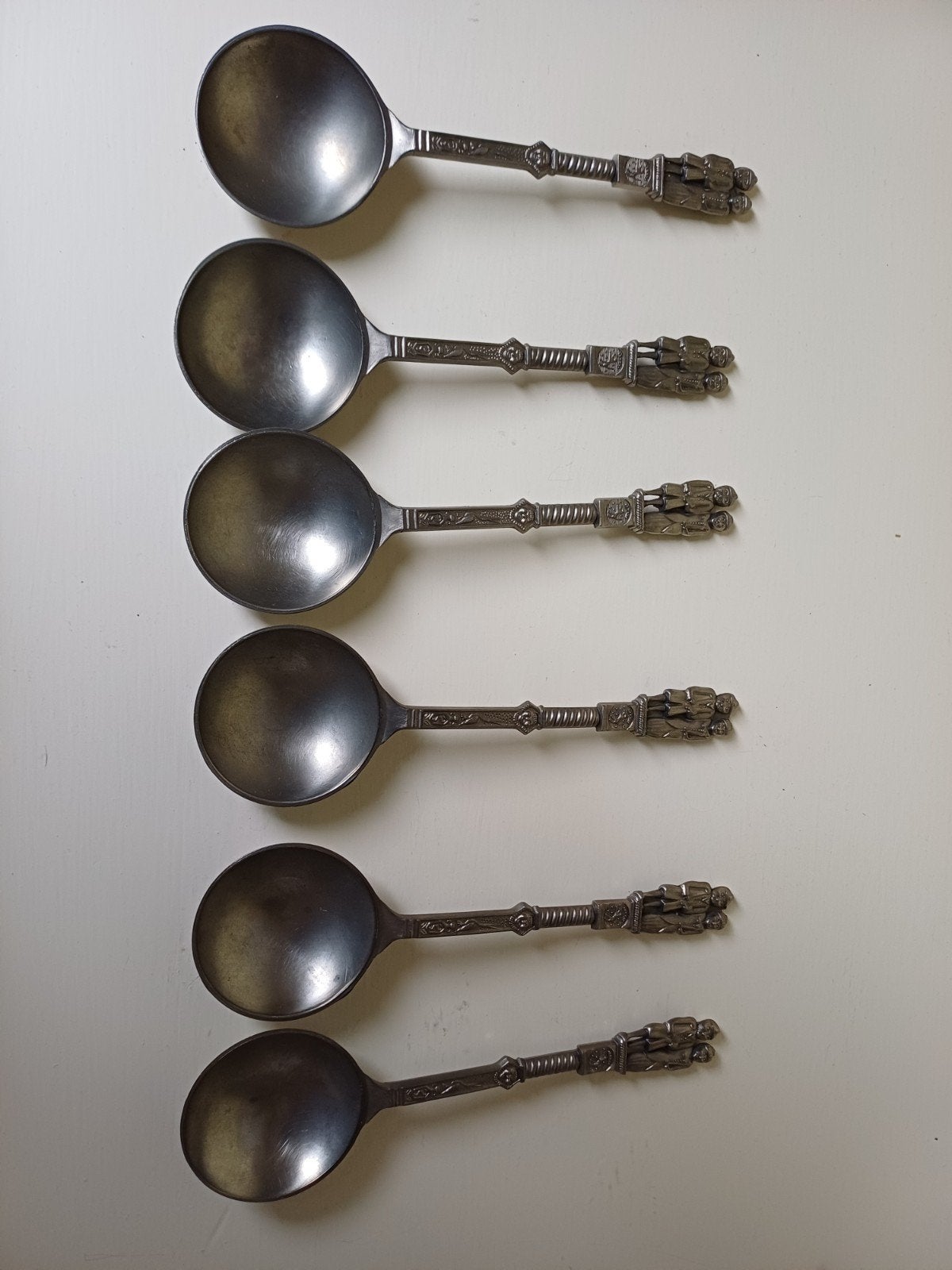 Tinnen lepels, Antiek en Kunst, Ophalen of Verzenden