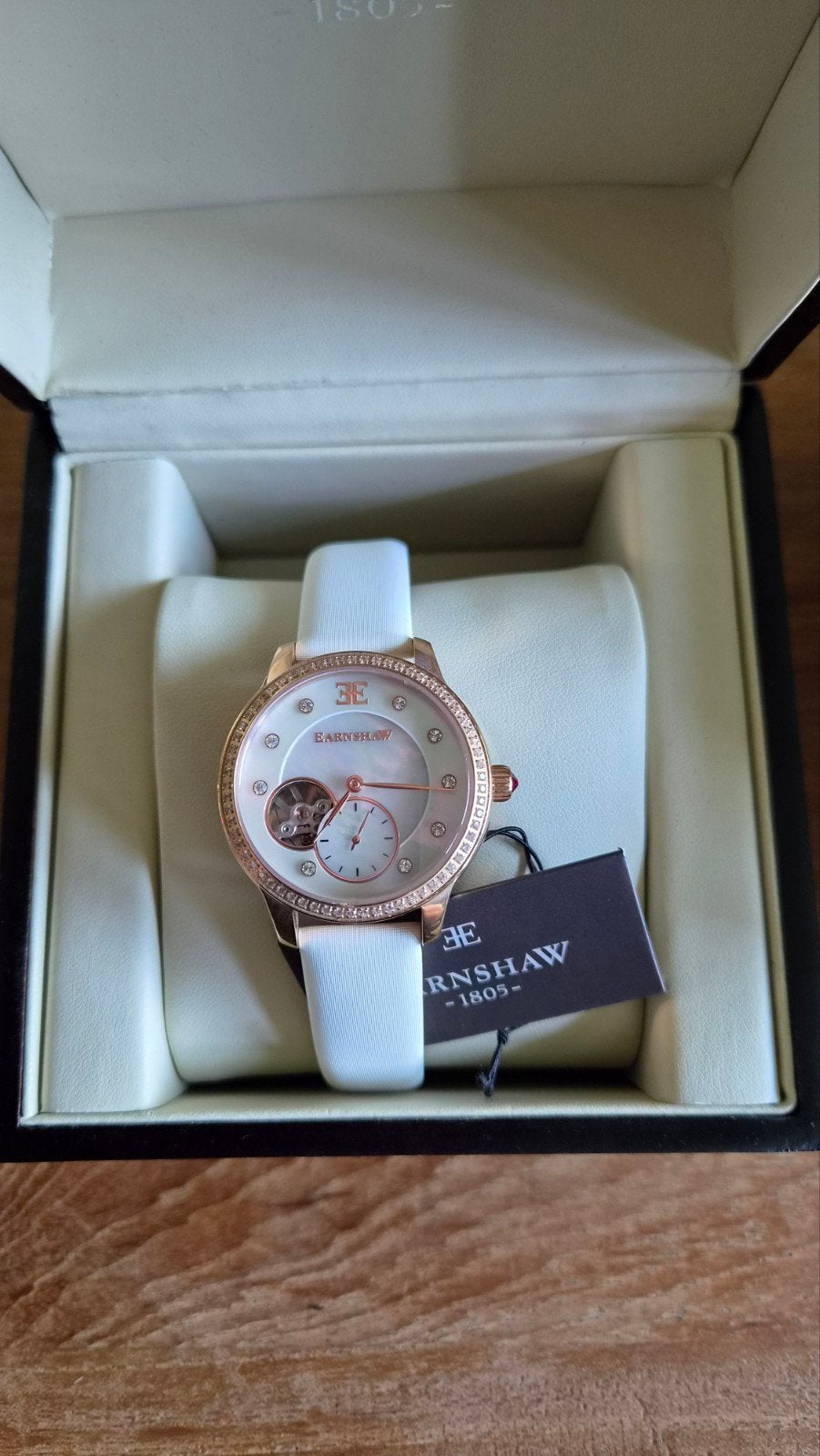 Thomas Earnshaw Dameshorloge, automatic, Overige merken, Overige materialen, Polshorloge, Overige materialen