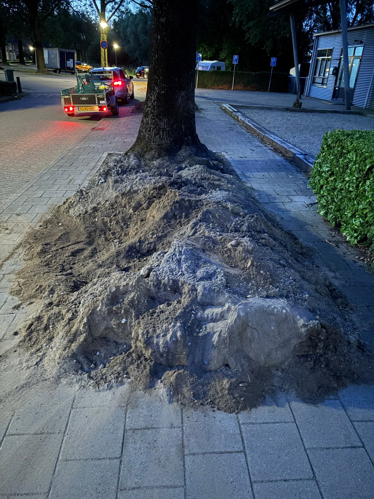 GRATIS!! Zwart zand, Tuin en Terras, Zand, Ophalen, Gebruikt, Overige typen