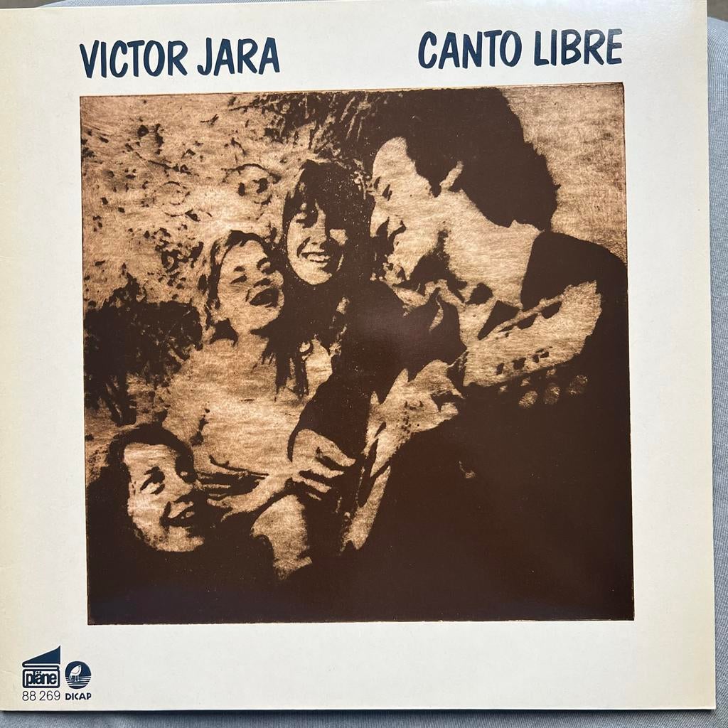 Victor Jara - Canto Libre LP, 1980 - 1989, Zo goed als nieuw, 12 inch, Inclusief binnenhoes