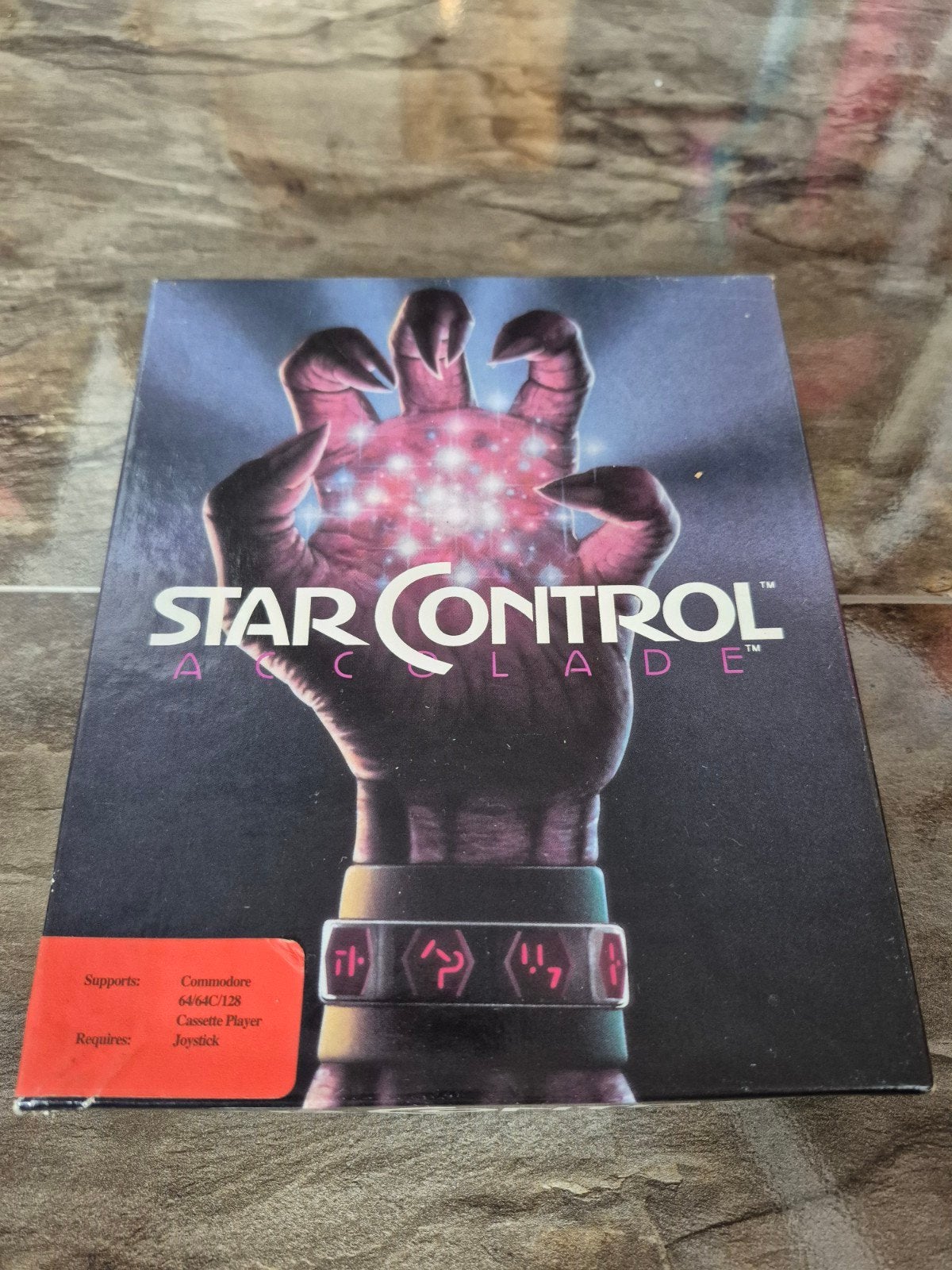 Star Control Accolade Commodore 64/128 Cassette Spel, Gebruikt, 1 speler, Ophalen of Verzenden, Strategie en Constructie