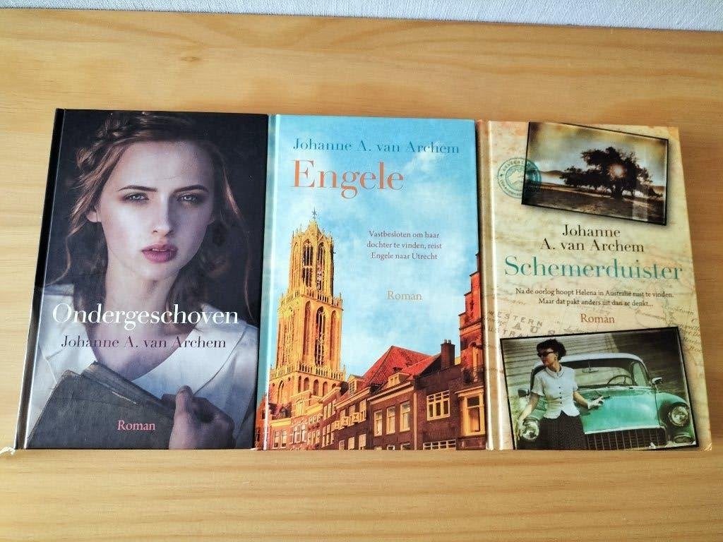 3 Romans van Johanne A. van Archem oa Ondergeschoven, Boeken, Ophalen of Verzenden, Zo goed als nieuw, Johanne A. van Archem, Nederland