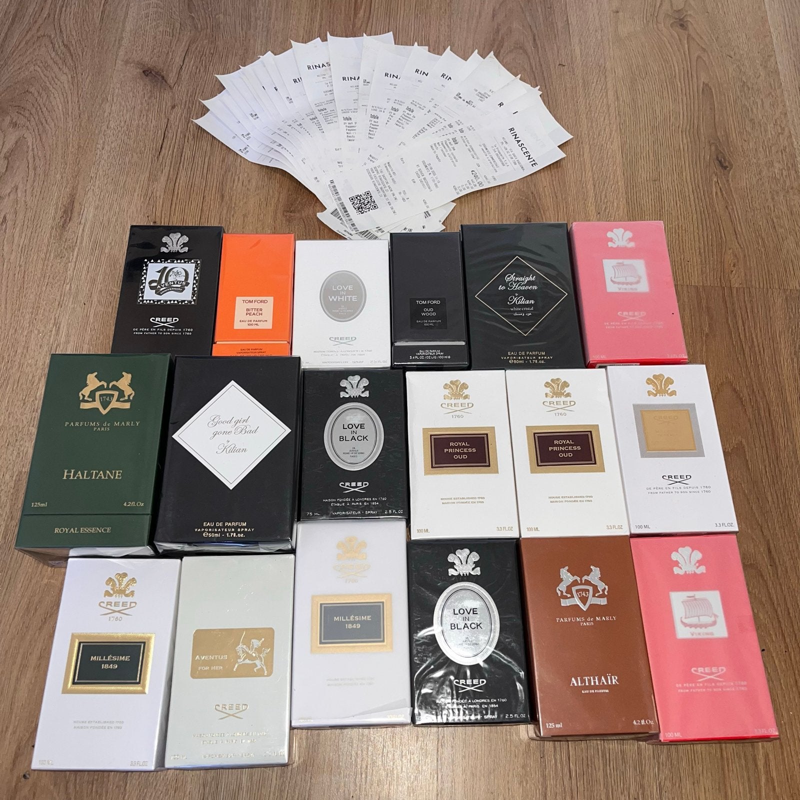 19 Nieuwe Parfums met Bon - Ongeopend!