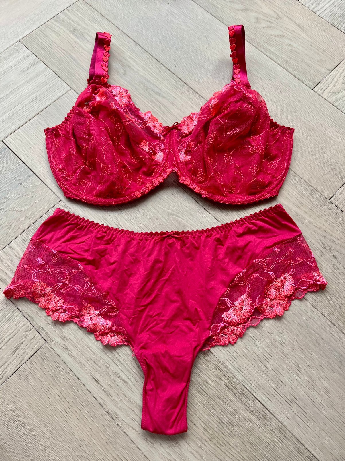 Prima Donna Set 90H/46 Roze ZGAN! (LEES BESCHRIJVING), Verzenden, Setje, Roze