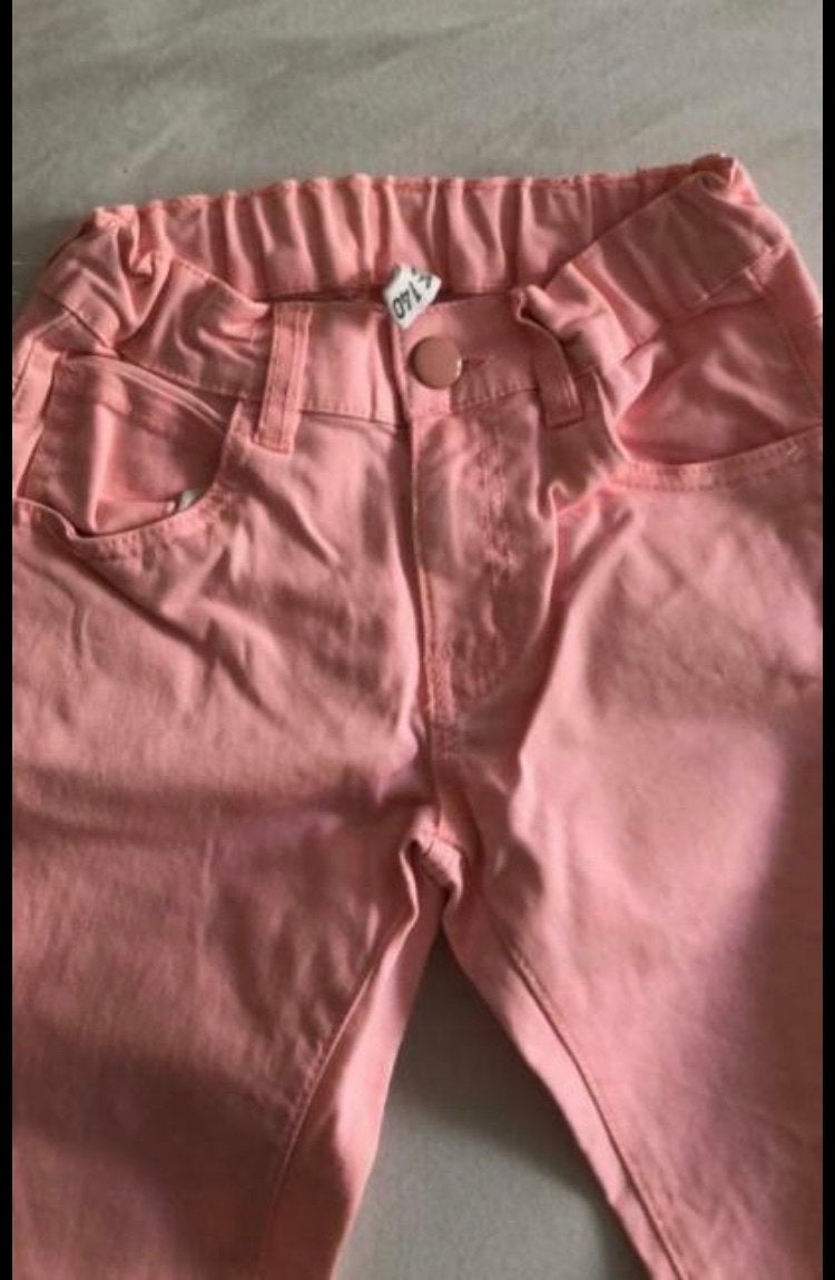 Garcia jeans Roze Skinny Fit Broek Maat 140, Ophalen of Verzenden, Gebruikt, Meisje, Broek