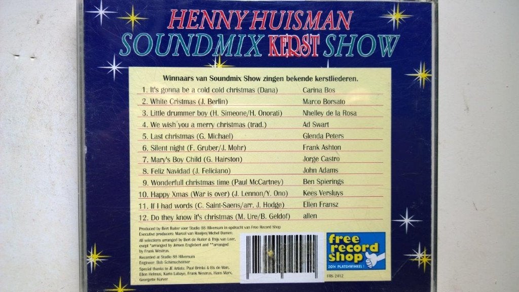 Henny Huisman Soundmix Kerst Show, Ophalen of Verzenden, Zo goed als nieuw, Kerst