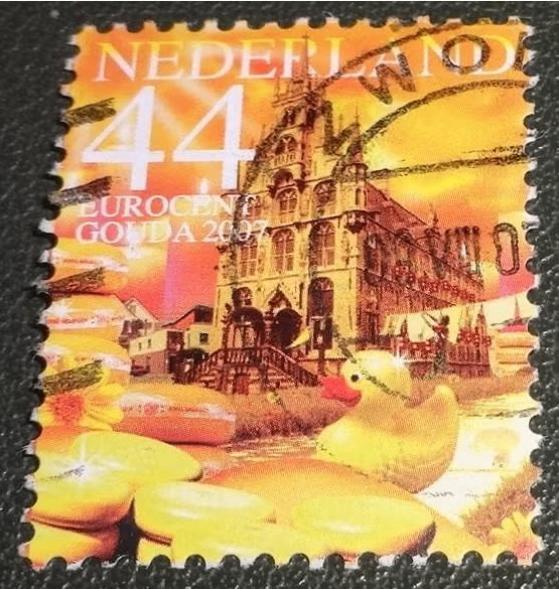 Mooi Nederland - 2491A - 2007 - Gouda, Postzegels en Munten, Postzegels | Nederland, Verzenden, Na 1940, Gestempeld