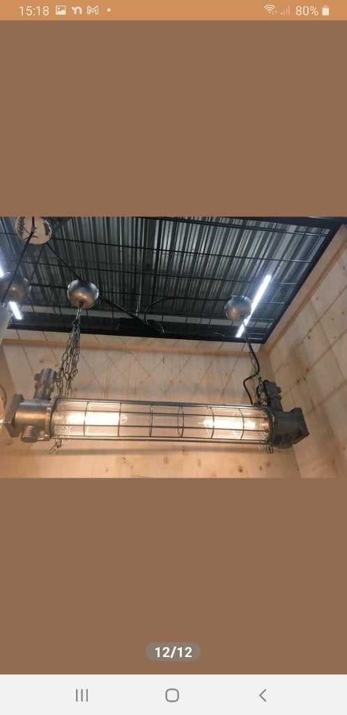 Plafondlamp tube, Incl. 2 Langwerpige ledlampen., Huis en Inrichting, Ophalen, Plafondlamp tube, Incl. 2 Langwerpige ledlampen.