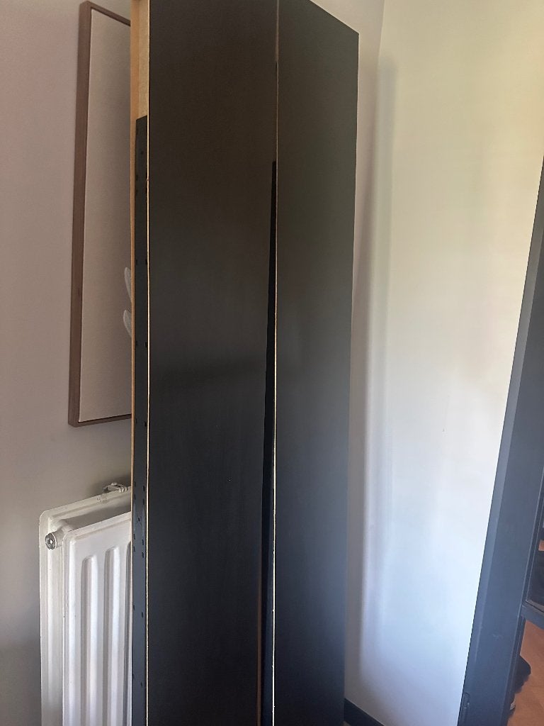 Zwarte IKEA planken, geen gebruikssporen, 190 lang., Huis en Inrichting, Woonaccessoires | Wandplanken en Boekenplanken, Ophalen