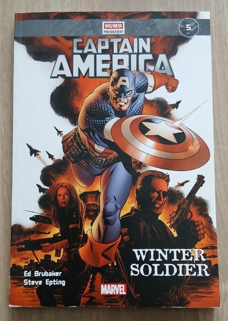 Winter soldier. Captain America. Marvel, SC, 2014, Comic, Eén comic, Amerika, Verzenden, Ed Brubaker