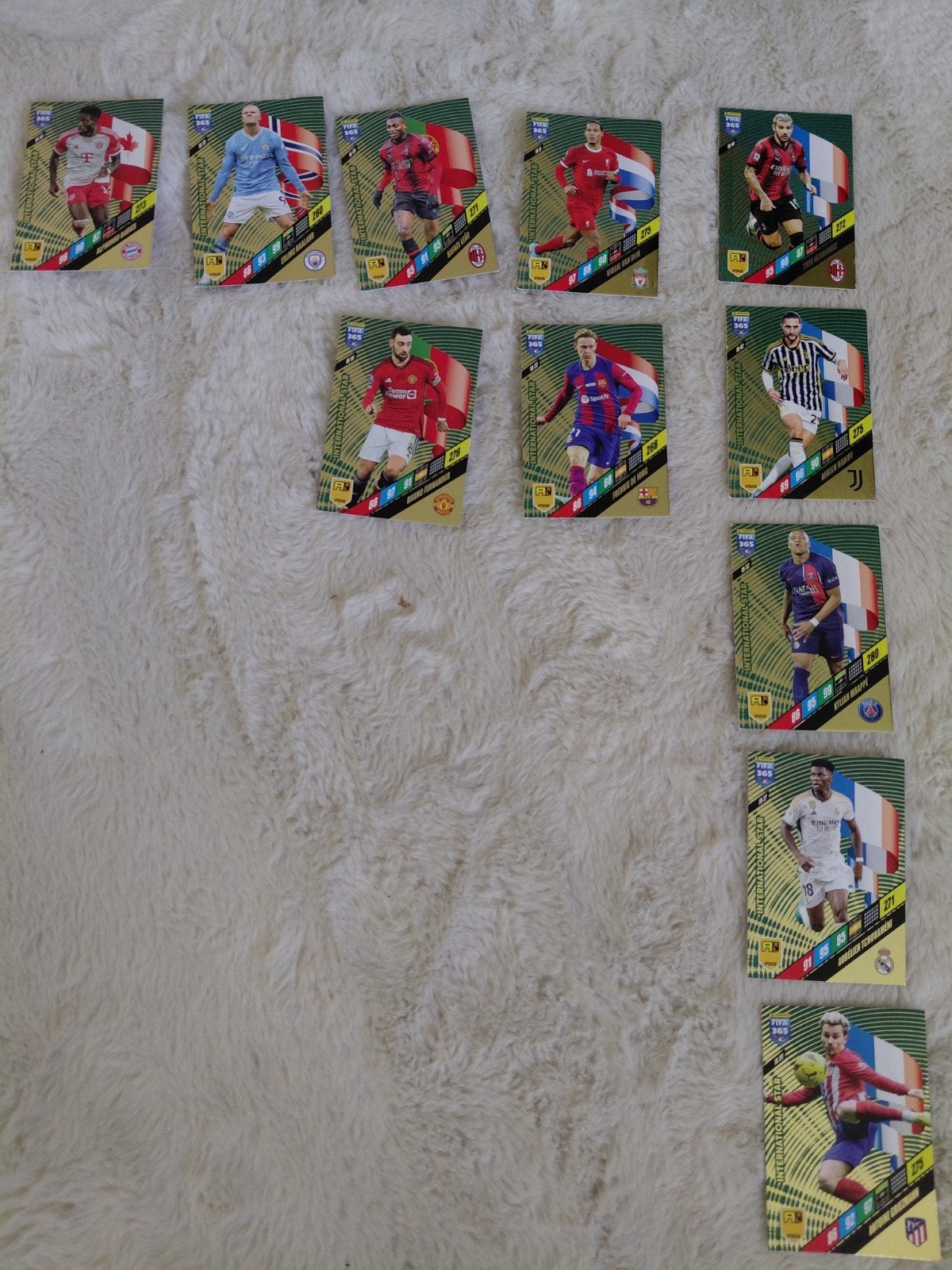 FIFA 365 International Star voetbalplaatjes (diverse landen), Ophalen of Verzenden, Gebruikt, Overige sporten, Spelerskaart