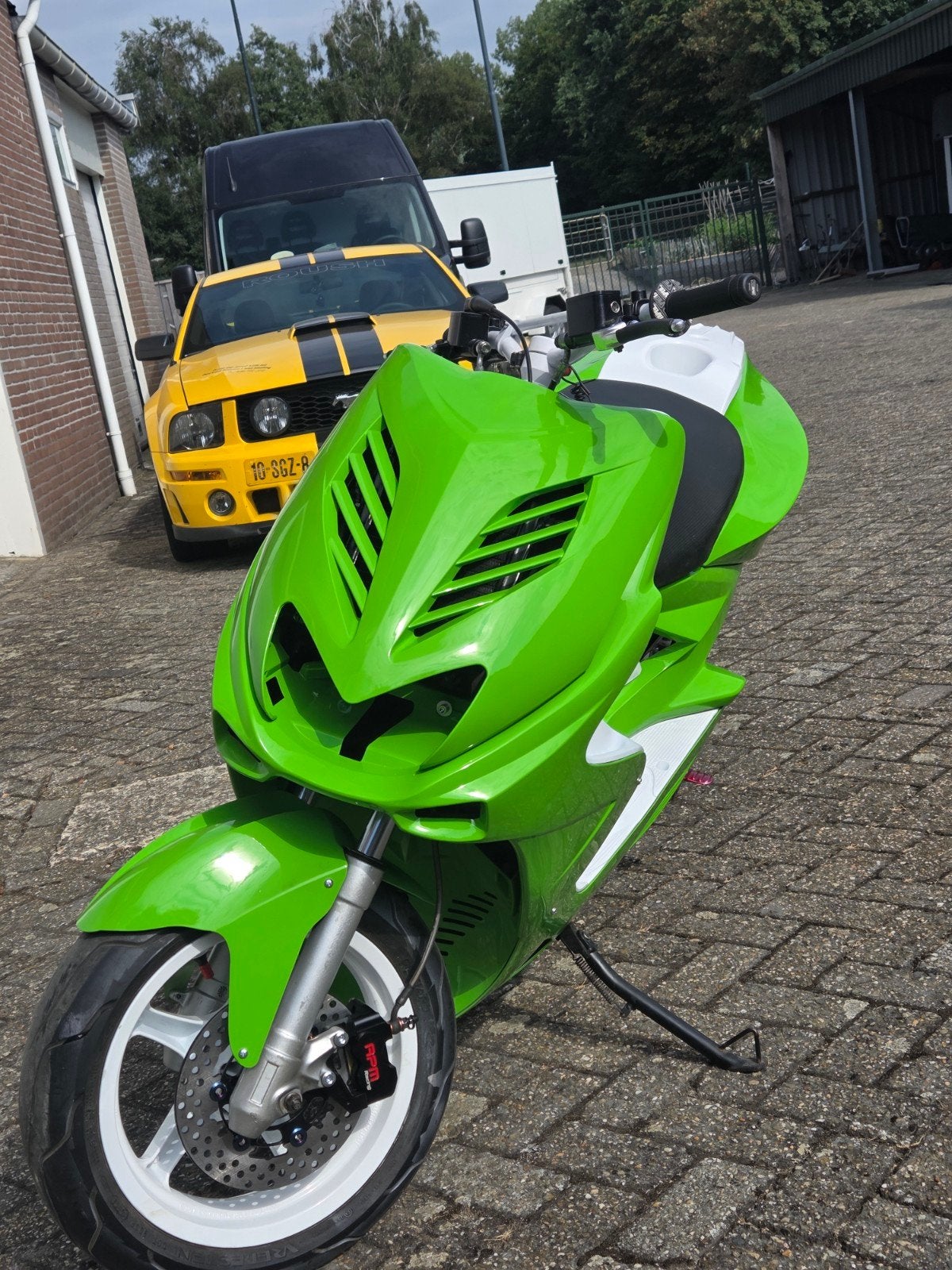 Aerox sprinter met kenteken -full Malossi MHR, Fietsen en Brommers, Ophalen, Zo goed als nieuw, Tweetakt, Yamaha