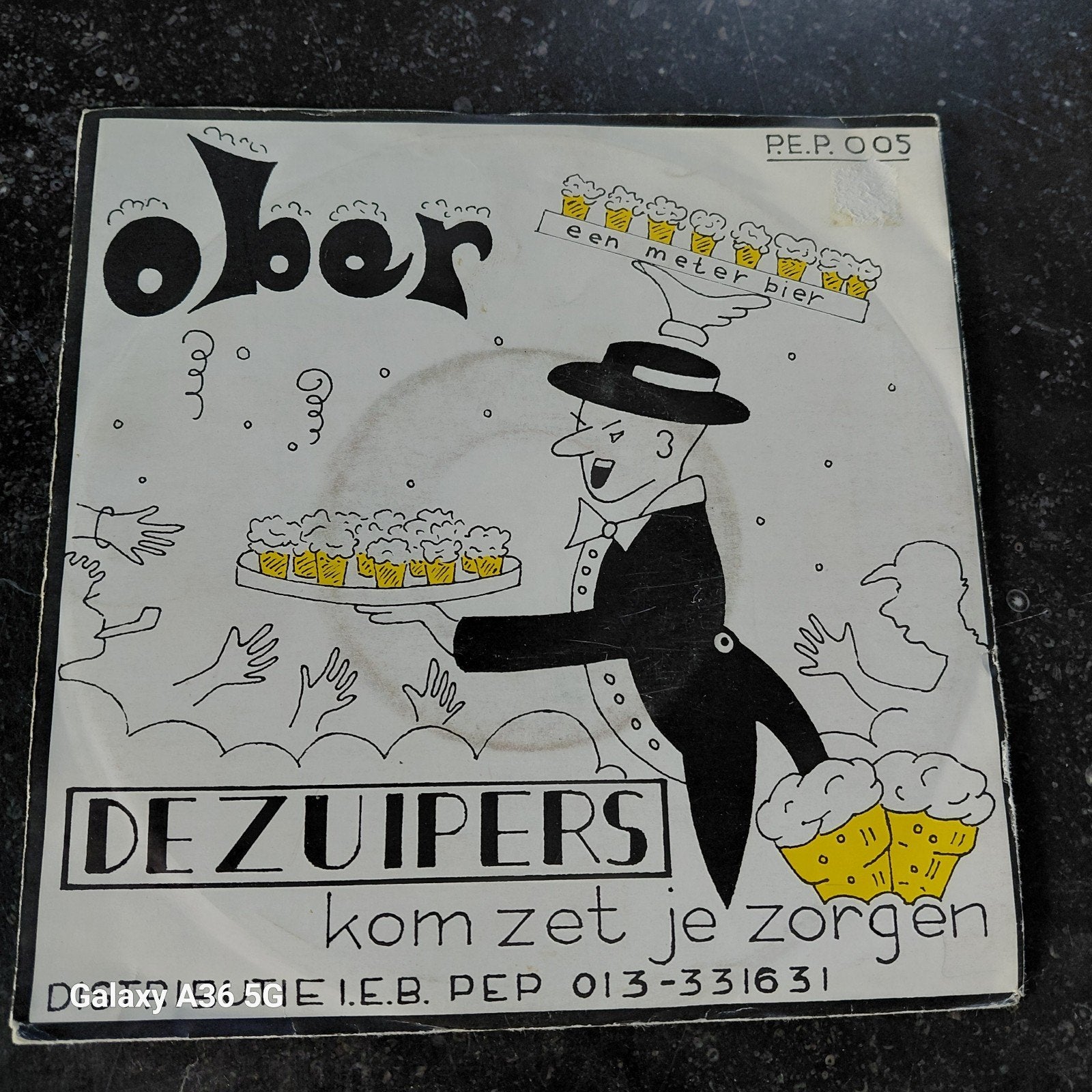 De Zuipers - Ober, een meter bier / Kom zet je zorgen, Ophalen of Verzenden, Gebruikt