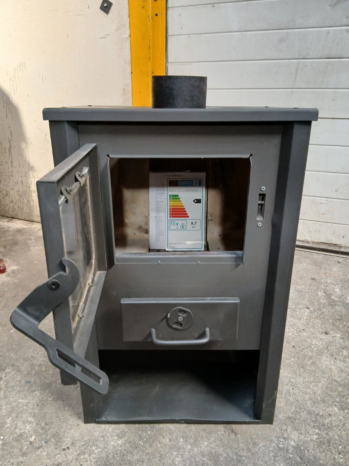 houtkachel 12kw Blist B1 eco.nieuw, Huis en Inrichting, Ophalen, Hout, Houtkachel