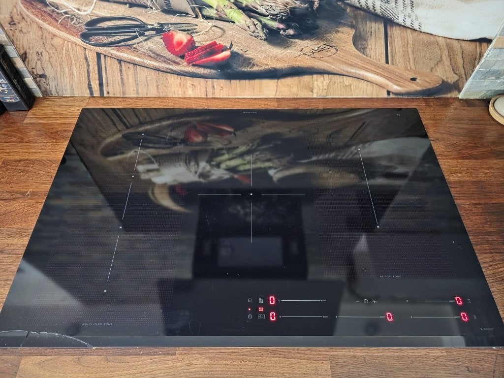 Ikea blixtsnabb inductie kookplaat 78 cm breed, Ophalen, Gebruikt, Inbouw, Inductie